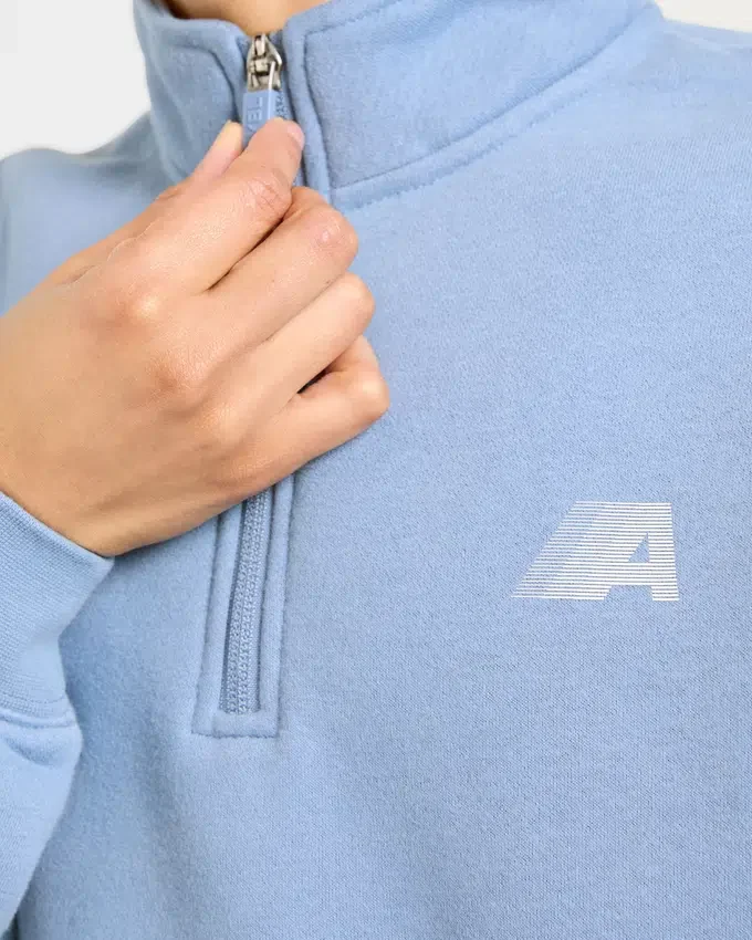 Retro Athletics Oversized 1/4 Zip Pullover