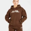 Retro Embroidered Oversized Hoodie