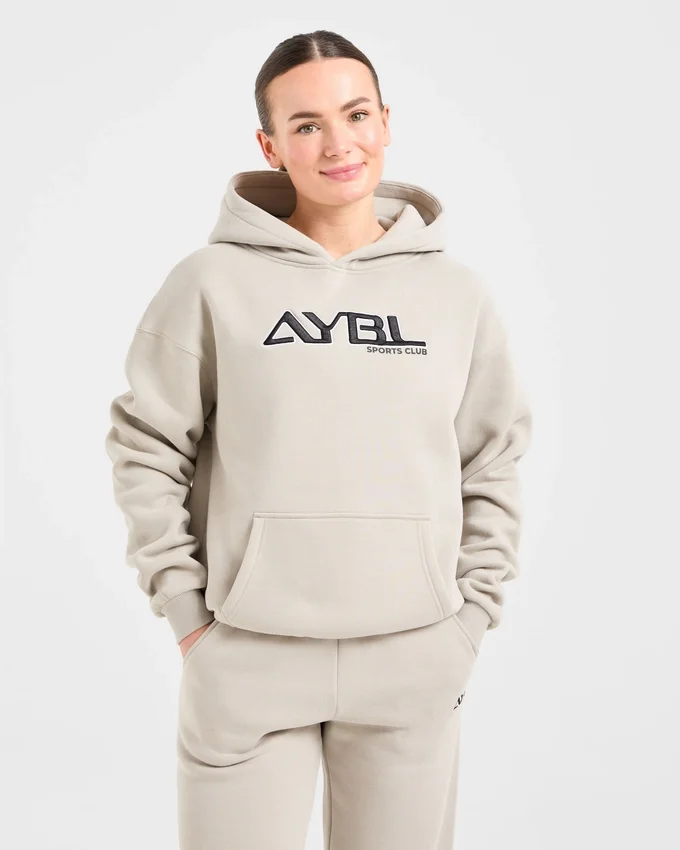 Retro Embroidered Oversized Hoodie