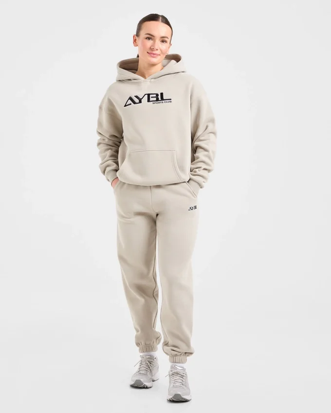 Retro Embroidered Oversized Hoodie