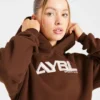 Retro Embroidered Oversized Hoodie