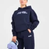 Retro Embroidered Oversized Hoodie
