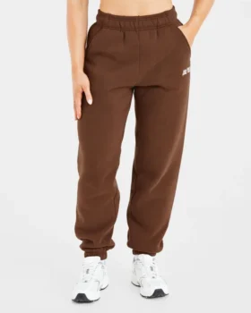 Retro Embroidered Oversized Joggers