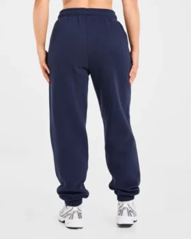 Retro Embroidered Oversized Joggers