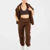 Retro Embroidered Oversized Joggers