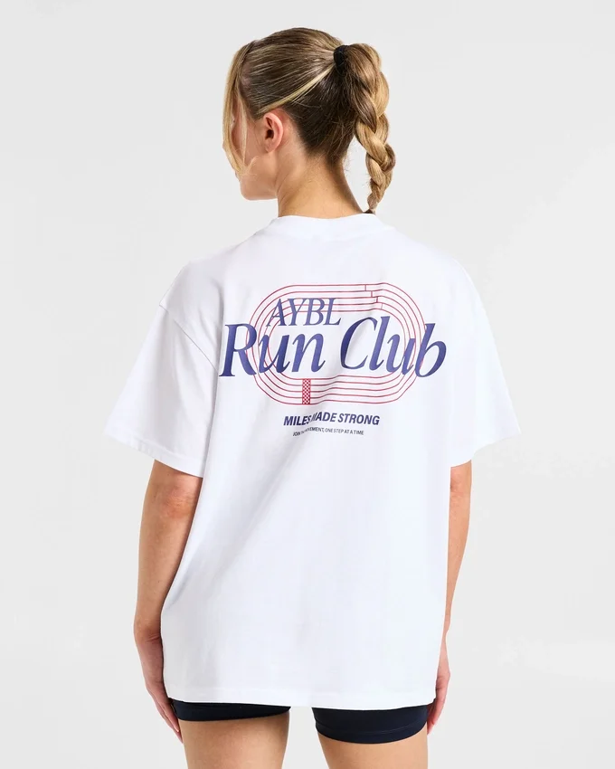 Run Club Oversized T Shirt