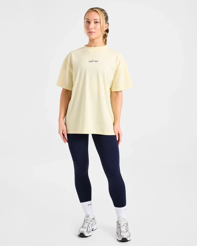Run Club Oversized T Shirt