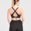 Run Cross Back Sports Bra