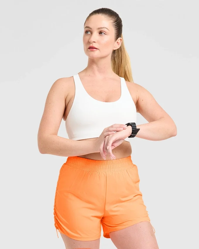 Run Ruched Shorts