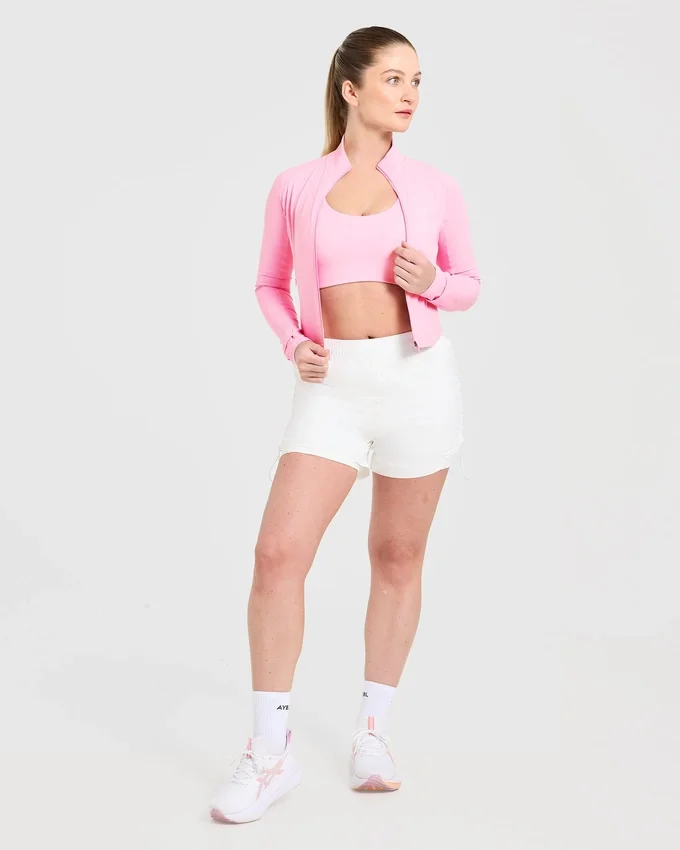 Run Ruched Shorts
