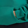Script Embroidered Oversized Hoodie