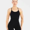 Sculpt Backless Flared All In One