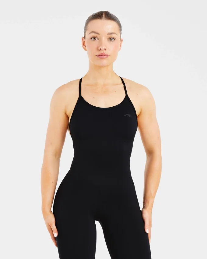 Sculpt Backless Flared All In One