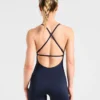 Sculpt Backless Flared All In One