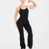 Sculpt Backless Flared All In One
