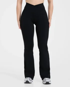 Sculpt Wrap Flared Leggings