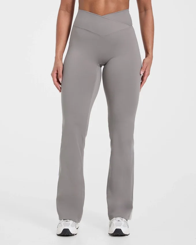 Sculpt Wrap Flared Leggings