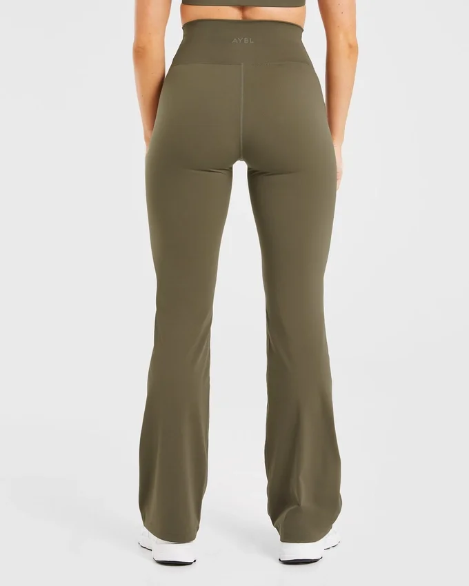 Sculpt Wrap Flared Leggings