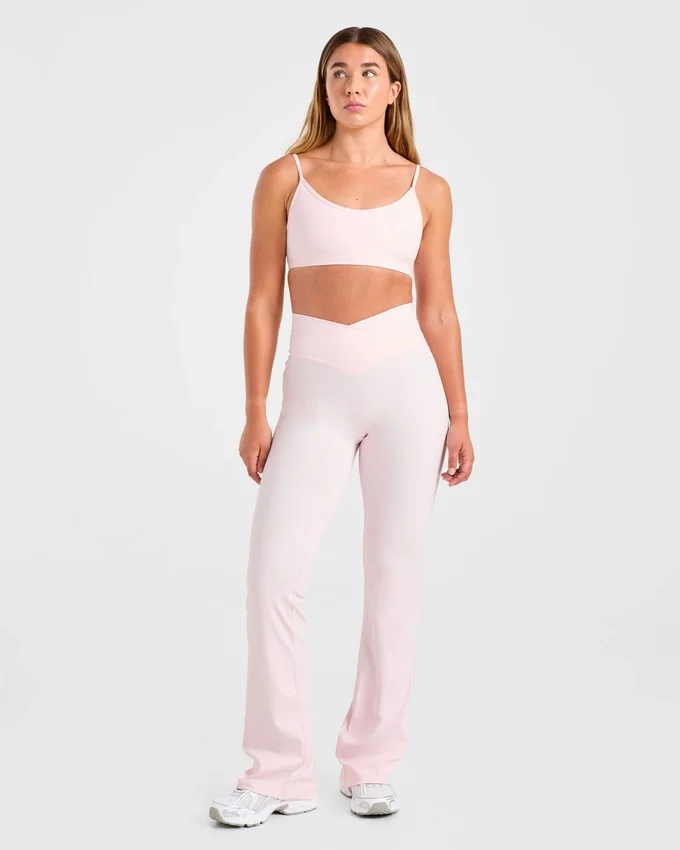 Sculpt Wrap Flared Leggings