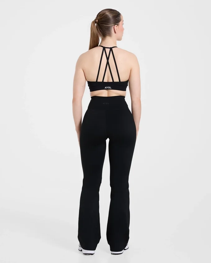 Sculpt Wrap Flared Leggings