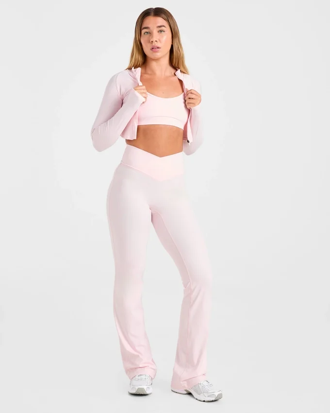Sculpt Wrap Flared Leggings