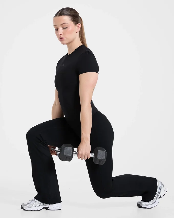 Sculpt Wrap Flared Leggings