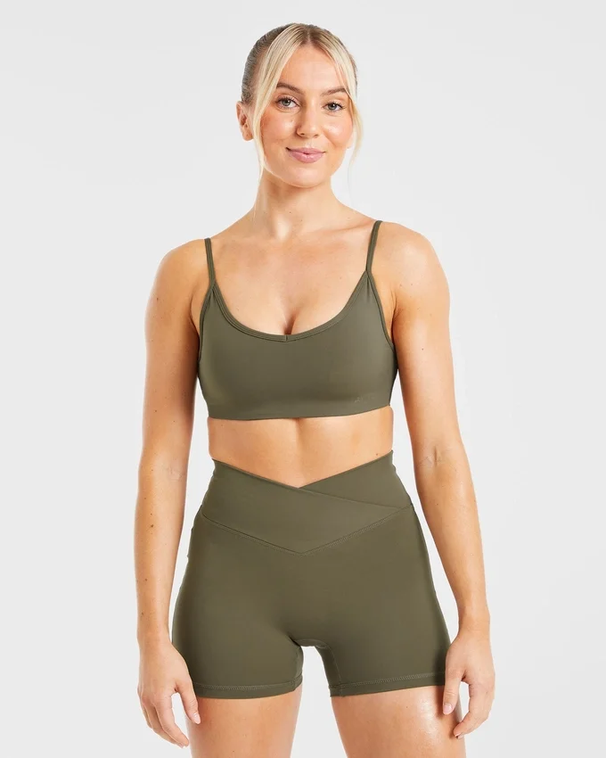 Sculpt Wrap Sports Bra