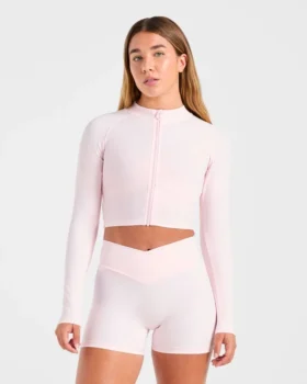 Sculpt Wrap Zip Up Jacket