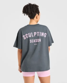 Sculpting Season Oversized T Shirt