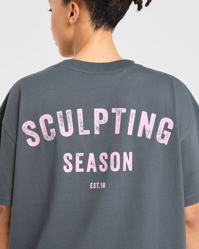 Sculpting Season Oversized T Shirt