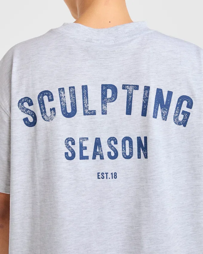 Sculpting Season Oversized T Shirt