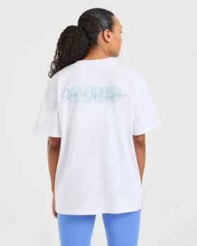 Show Up Oversized T Shirt