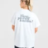 Show Yourself Kindness Oversized T Shirt