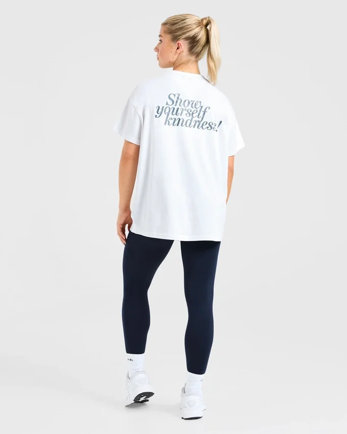 Show Yourself Kindness Oversized T Shirt