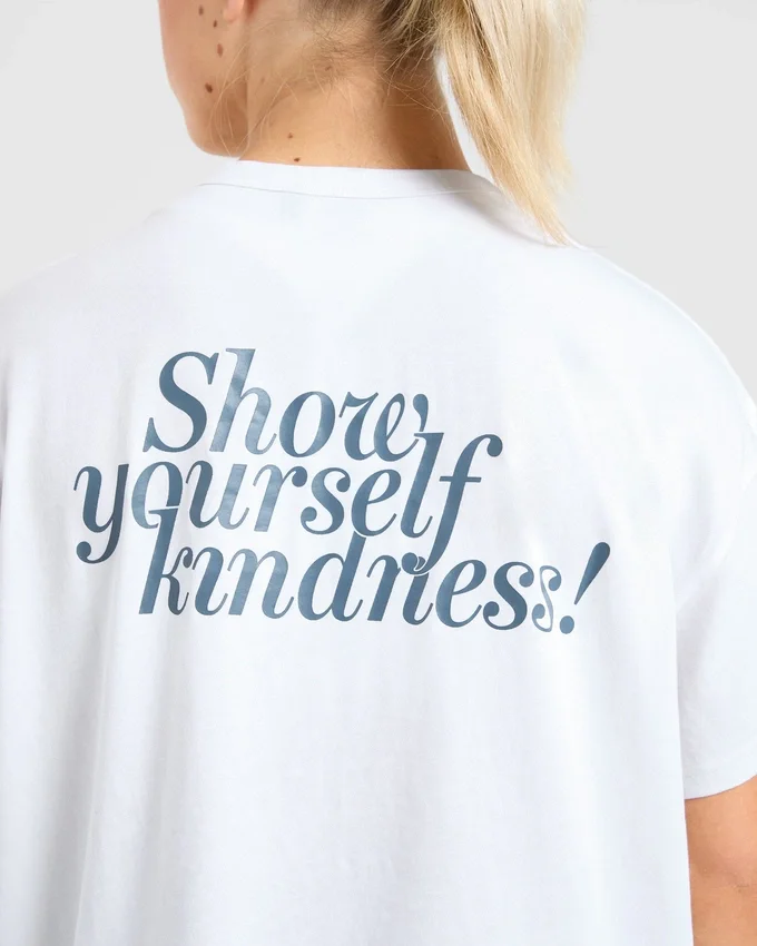 Show Yourself Kindness Oversized T Shirt
