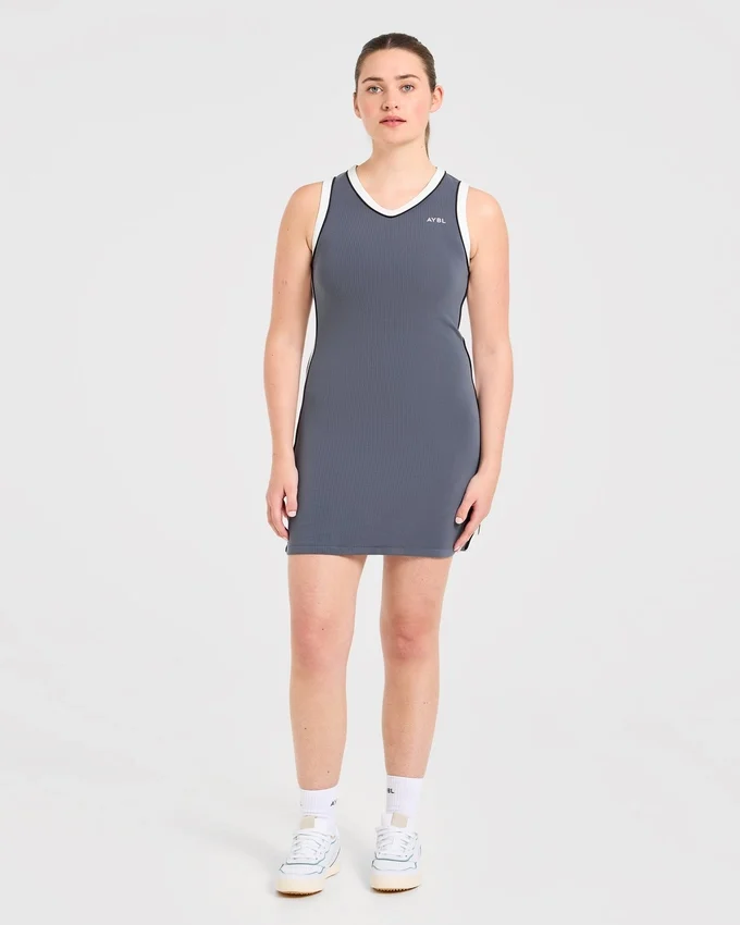 Signature V Neck Dress