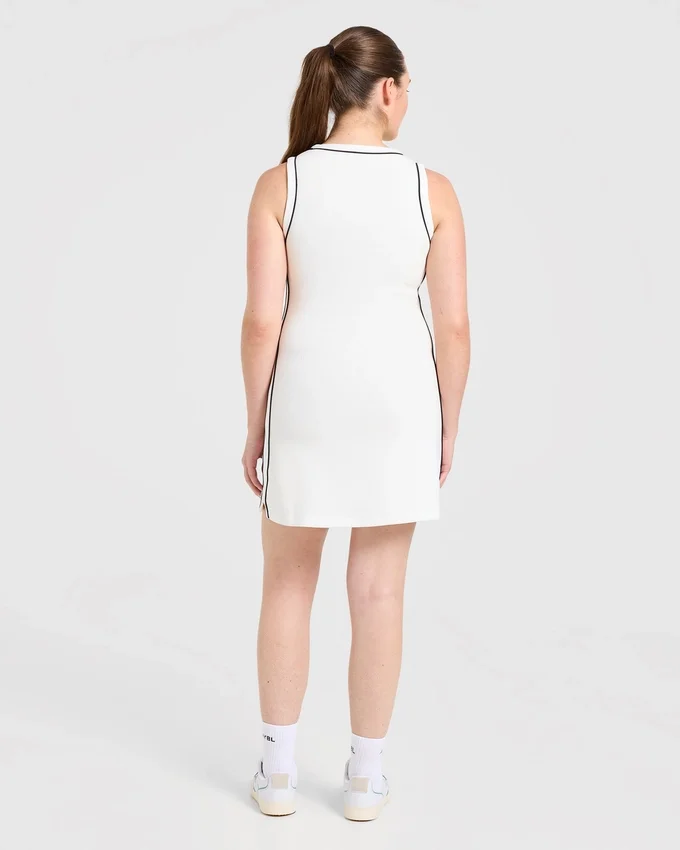 Signature V Neck Dress