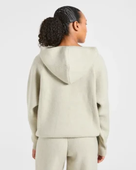 Soft Oversized Knitted Hoodie
