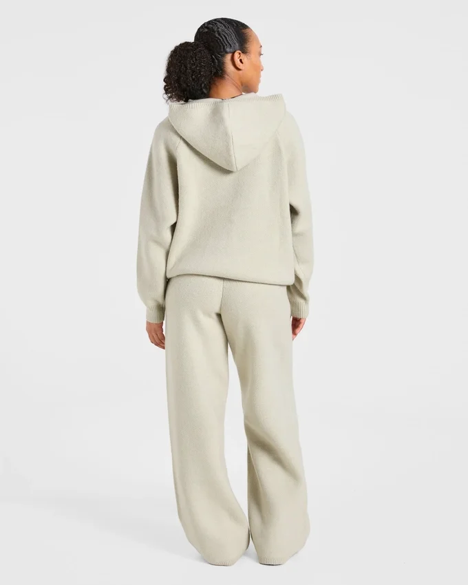 Soft Oversized Knitted Hoodie