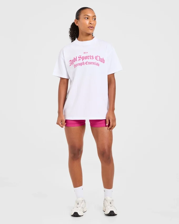 Sports Club Gothic Oversized T Shirt