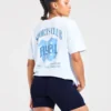 Sports Club Gothic Oversized T Shirt