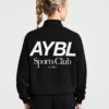 Sports Club Oversized 1/4 Zip Pullover