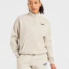 Sports Club Oversized 1/4 Zip Pullover