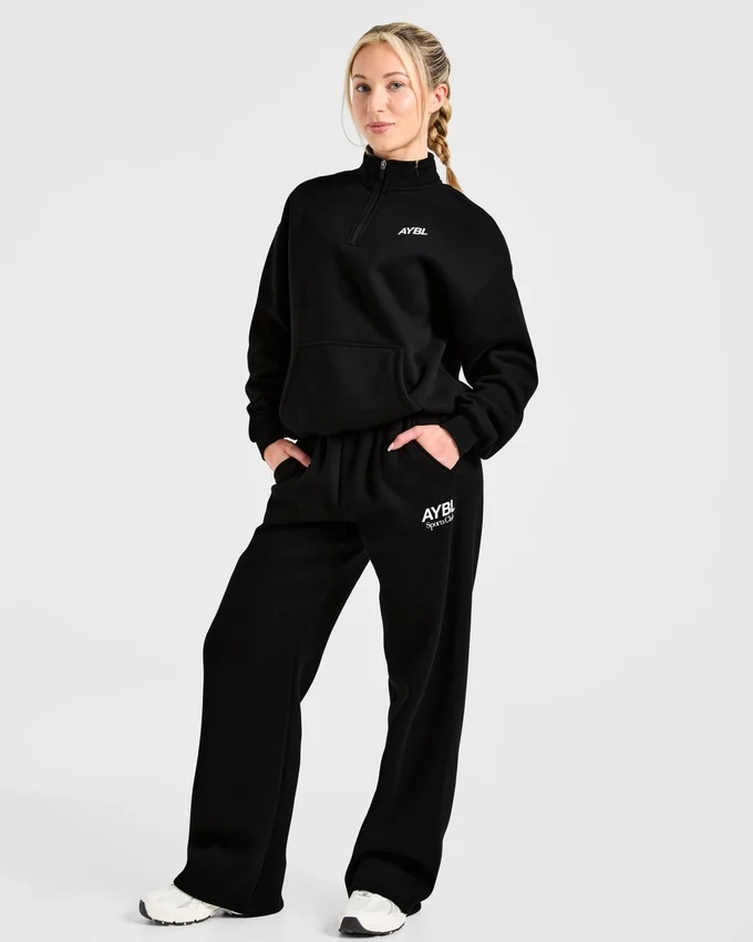 Sports Club Oversized 1/4 Zip Pullover