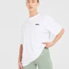 Sports Club Wavy Oversized T Shirt