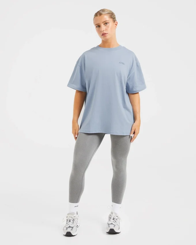 Sports Club Wavy Oversized T Shirt