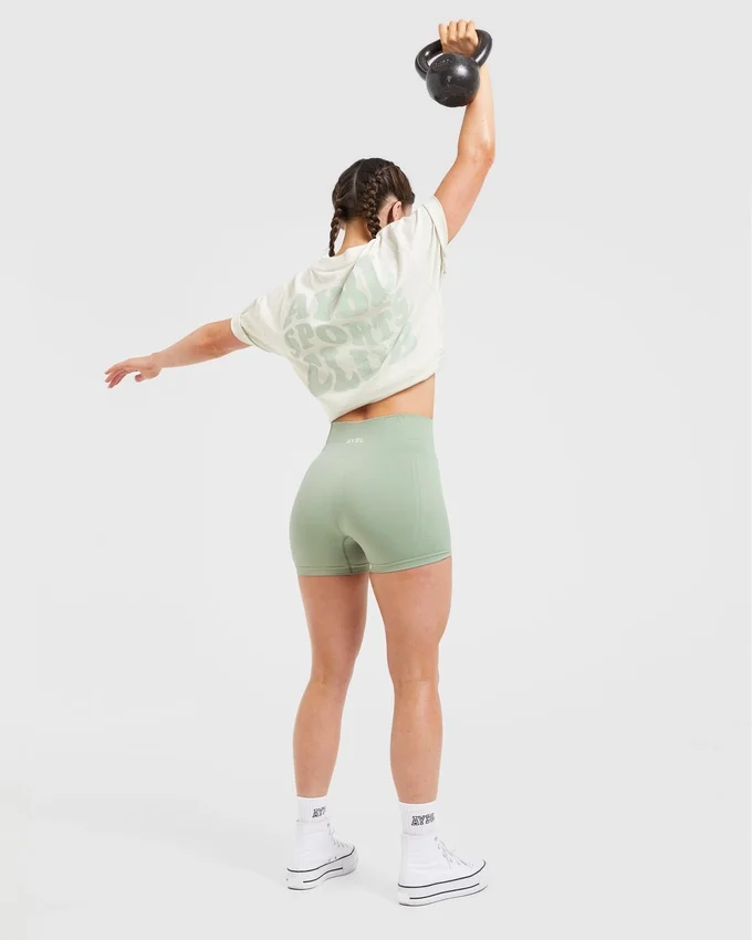 Sports Club Wavy Oversized T Shirt