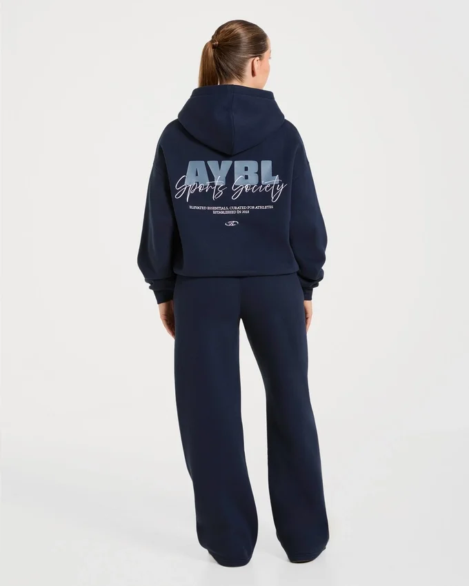 Sports Society Oversized Hoodie