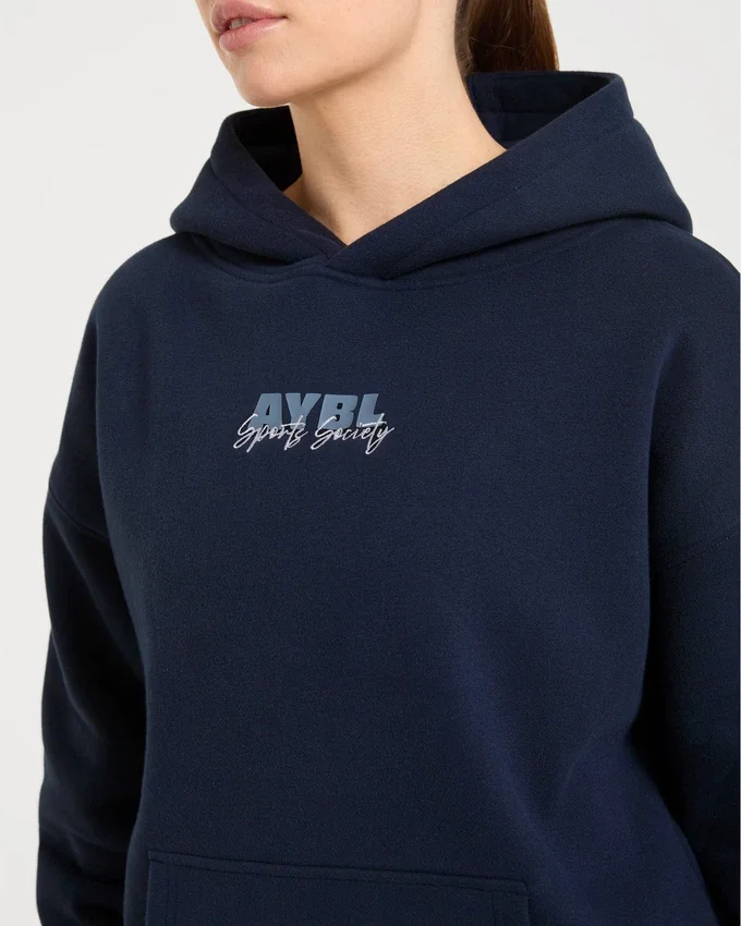 Sports Society Oversized Hoodie