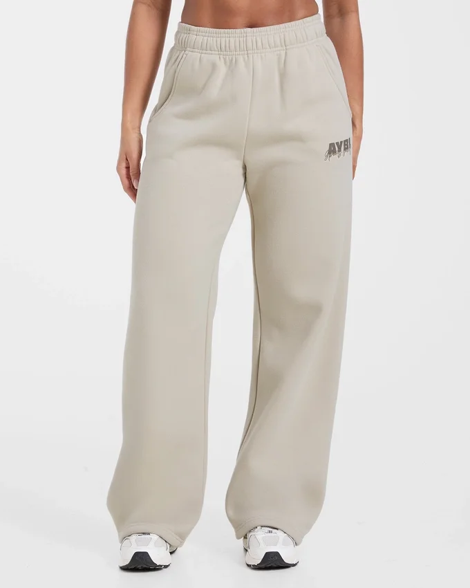 Sports Society Oversized Straight Leg Joggers
